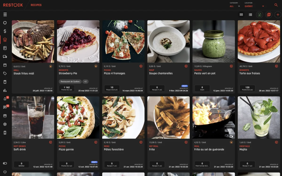 Library Book Care Examples Recipe Costing Software for Restaurants | RESTOCK